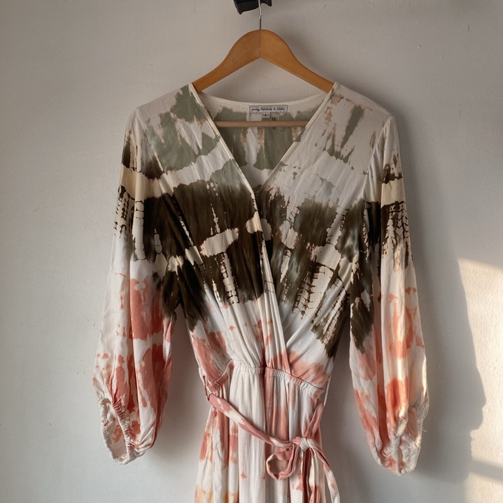 Young Fabulous & Broke L Jillian Faux Wrap Dress - Picture 10 of 13